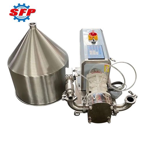 Sanitary Rotary Lobe Pump Filling Machine